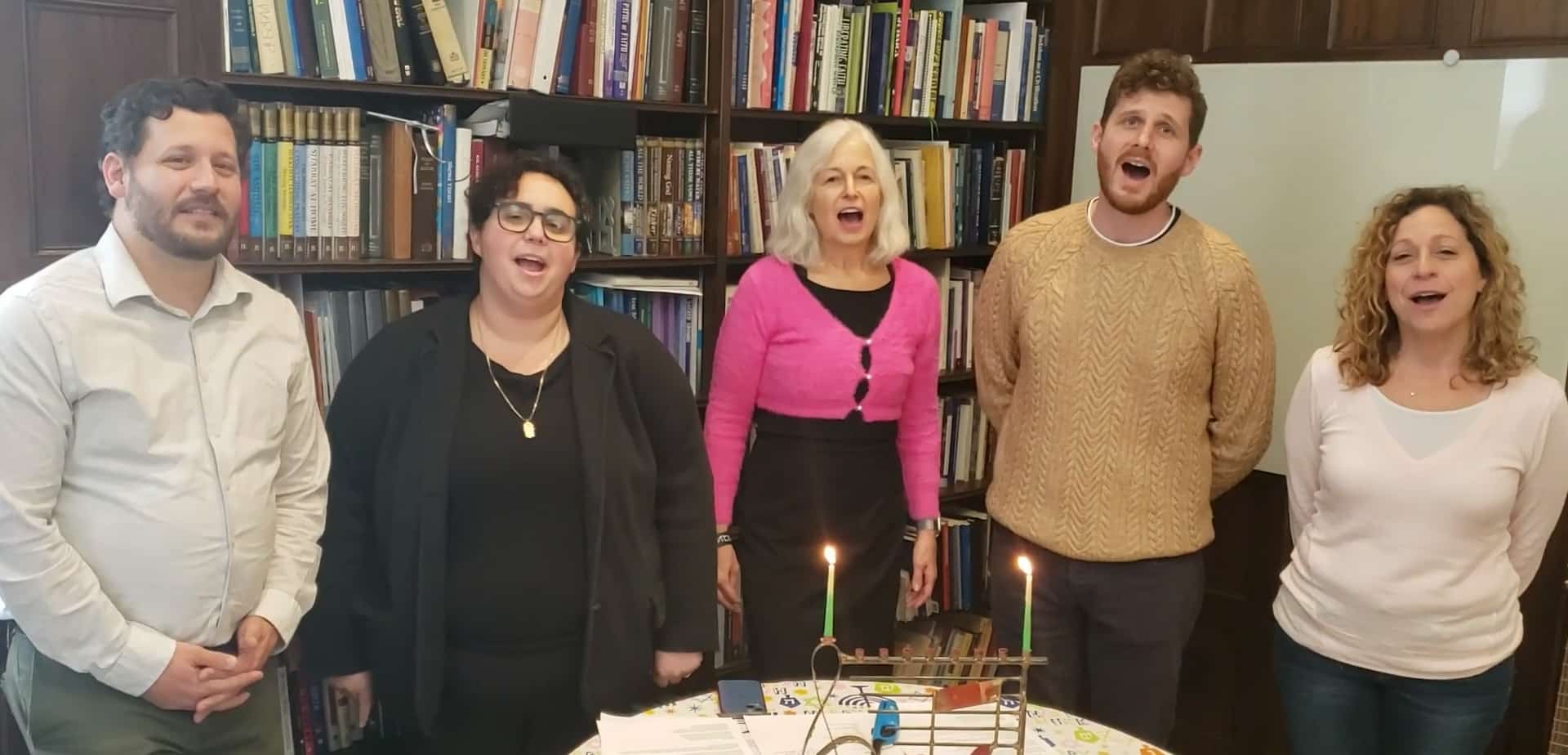 Chanukah 1st Night Temple Israel of Boston